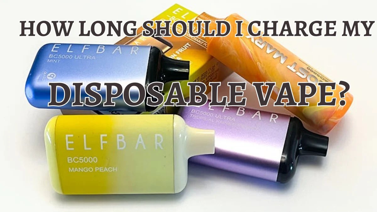 How long to charge disposable vape