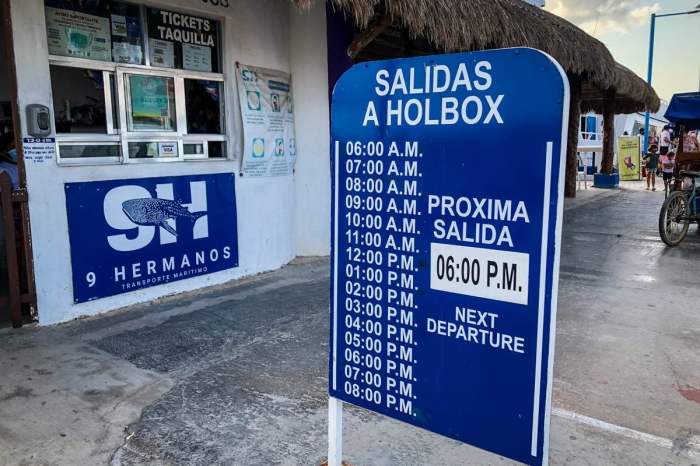 How to get to holbox mexico
