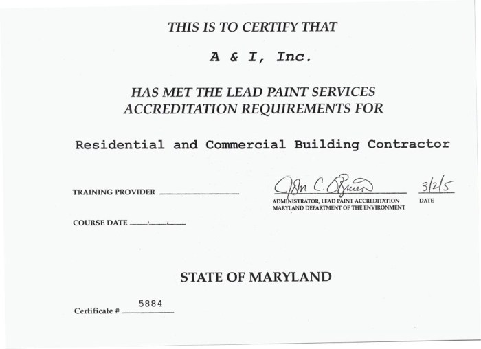 Maryland Bike License Your Information