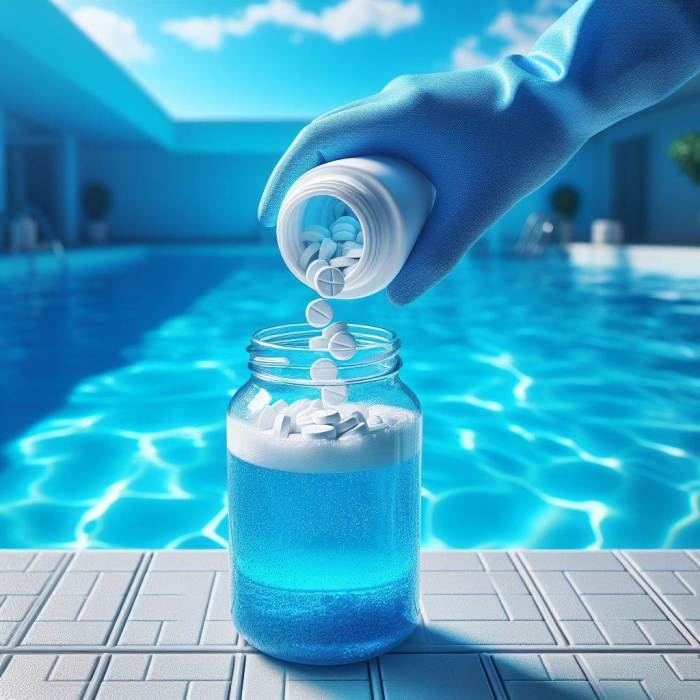 How to increase free chlorine in pool