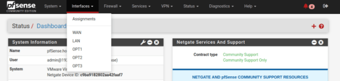 How to boot into safe mode pfsense firewall