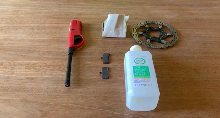 Methods to Clear Oil Off Brake Pads with Lacquer