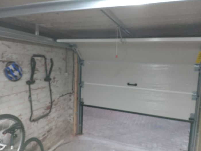 Garage door how to make sectional