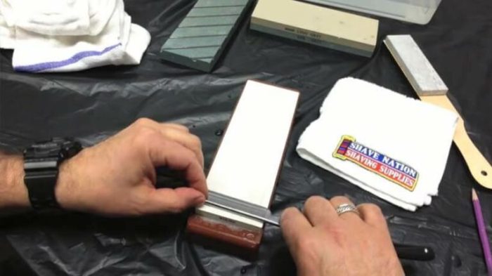 Razor straight sharpen strop How to sharpen a straight razor