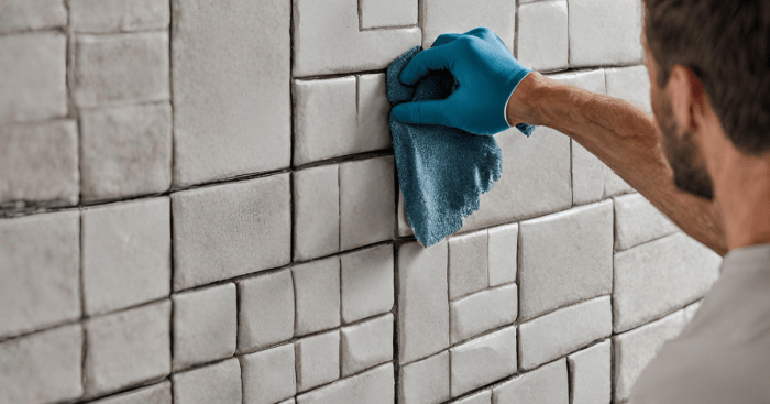 How long for grout to dry before sealing