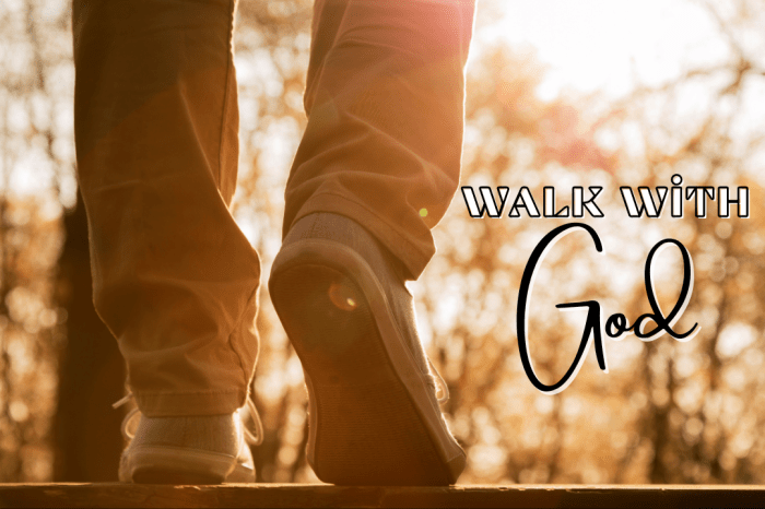 How one can Stroll With God A Complete Information