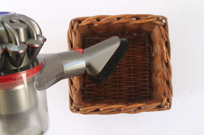 How to clean wicker baskets