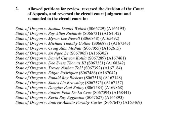 Oregon Trial Proof  Admit It
