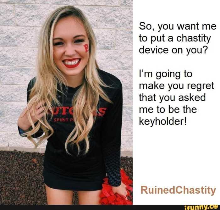 Tips on how to Ask Your Girlfriend for Chastity