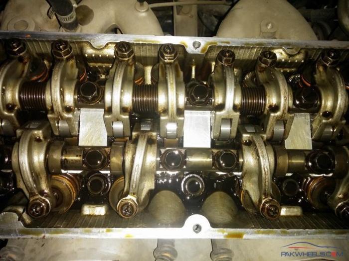 How to flush an engine that had metal in it