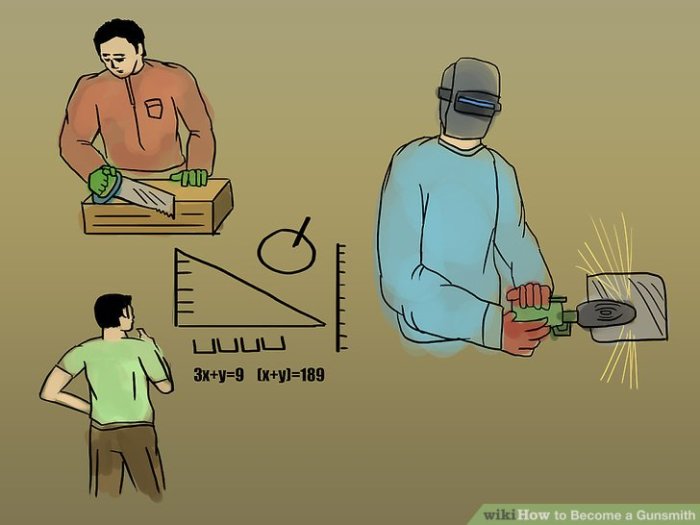 How to learn gunsmithing