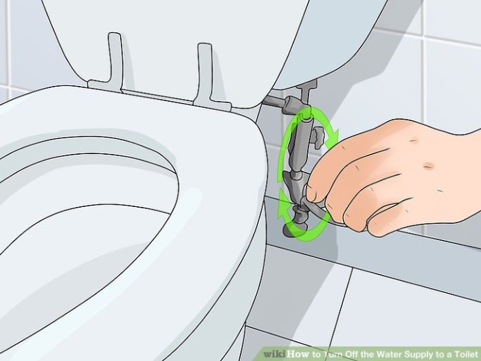 Rest room Water Shutoff Period Information