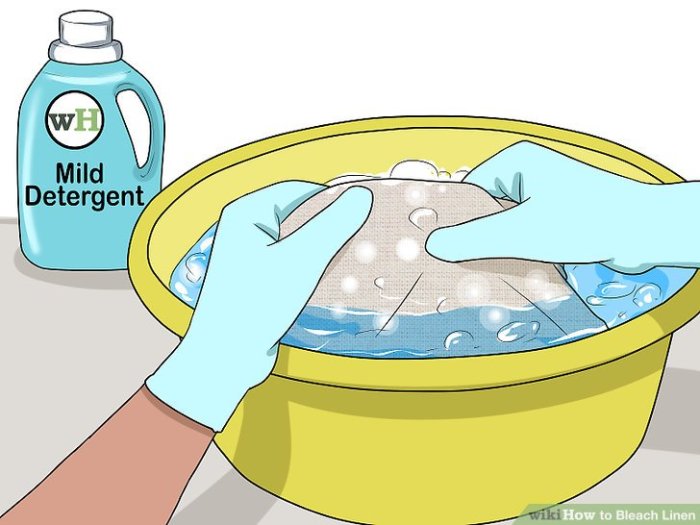 Linen bleach wikihow steps Linen bleach wikihow steps
