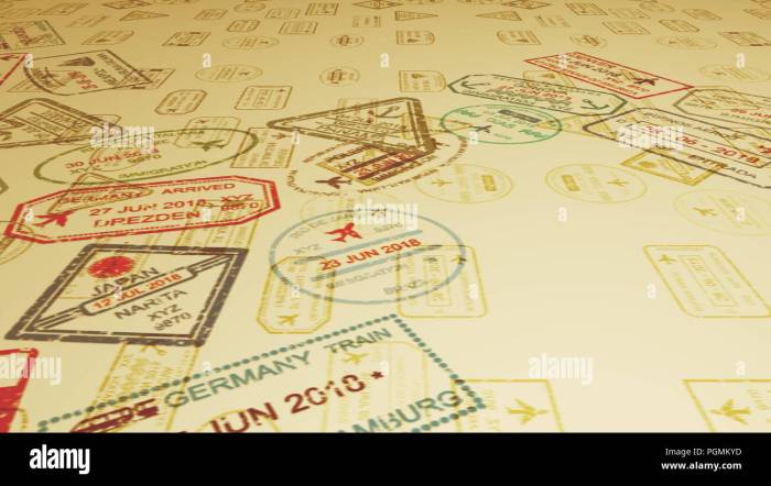 How to draw travel stamps on python