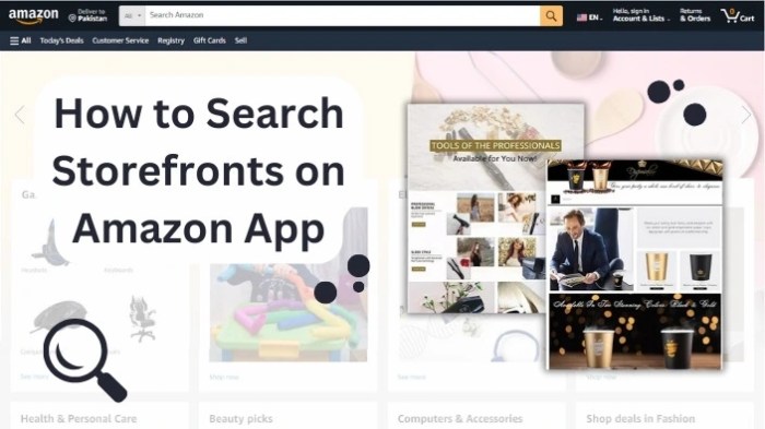 Amazon App Storefront Search Information