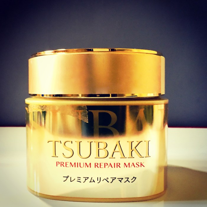 How to use tsubaki hair mask