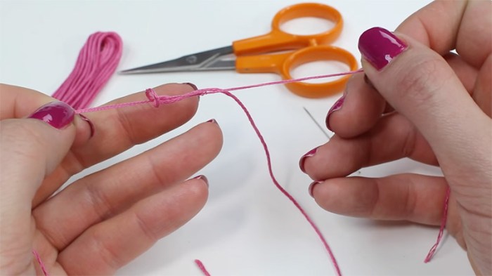 Unraveling Embroidery Floss Easy methods to Separate