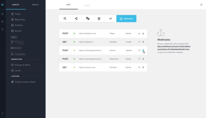 How to change menu in brizy cloud