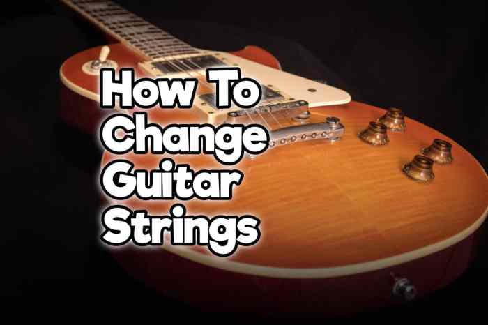 How Typically to Substitute Guitar Strings A Information