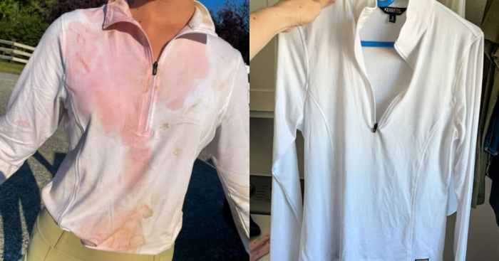 The way to Get Stains Out of White Linen Shirts