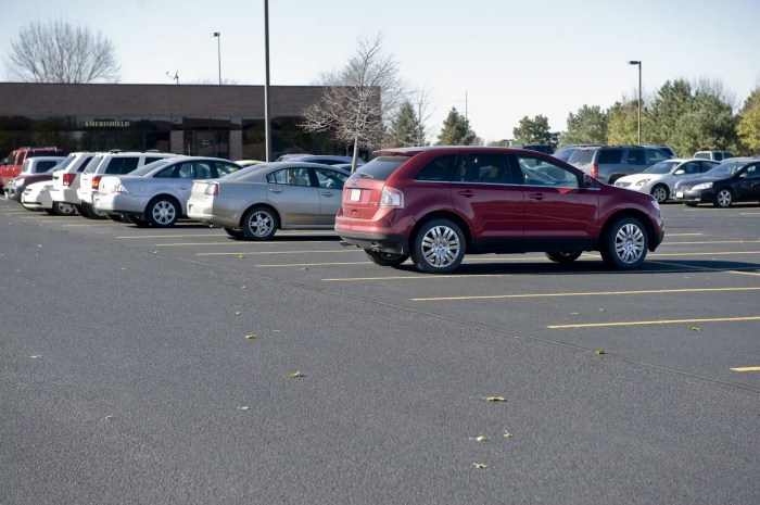 How much is it to rent a parking lot