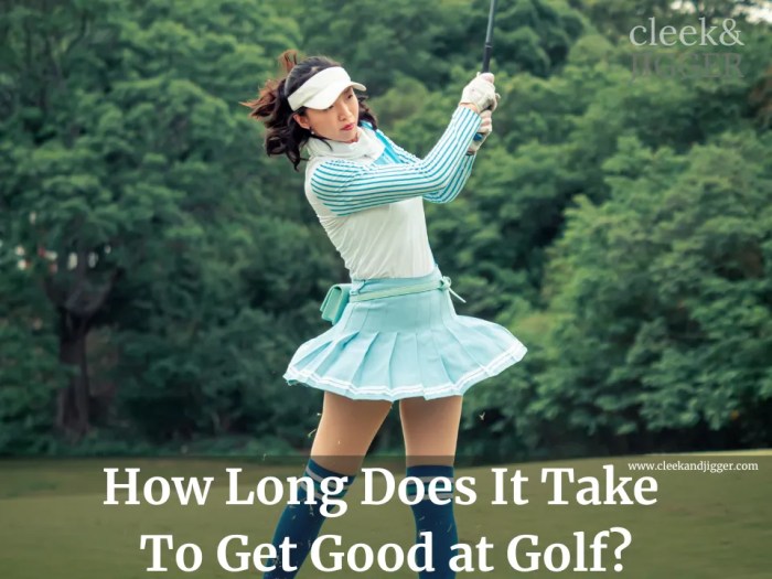 How Lengthy Does It Take to Get Good at Golf?  A Deep Dive
