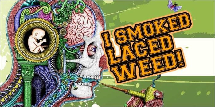 How to know if weed is laced