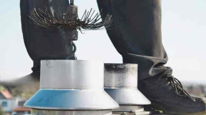 How to tell if chimney flue is open
