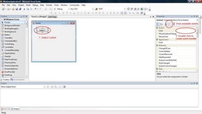 C# Builder Occasion Handlers TNotifyEventHandler Mastery