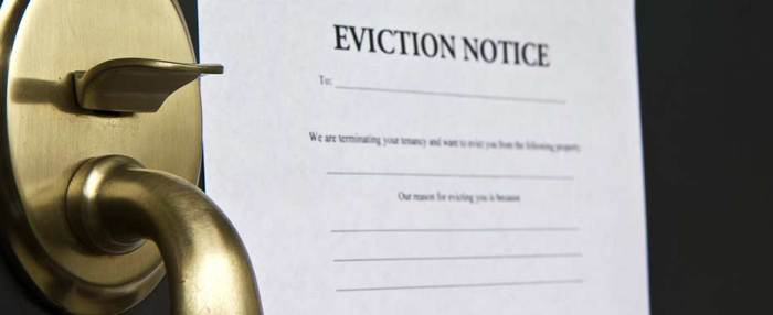 How to search eviction records