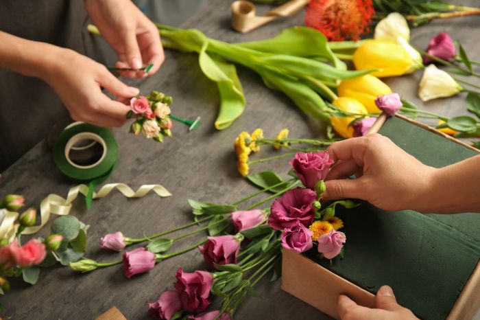 How to use floral foam