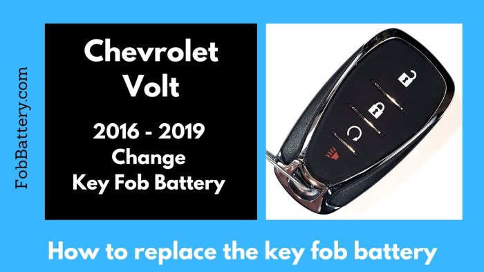 How to change battery in chevrolet key fob