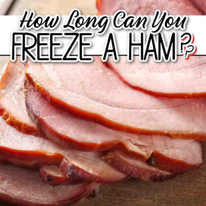 How long to thaw a ham at room temperature