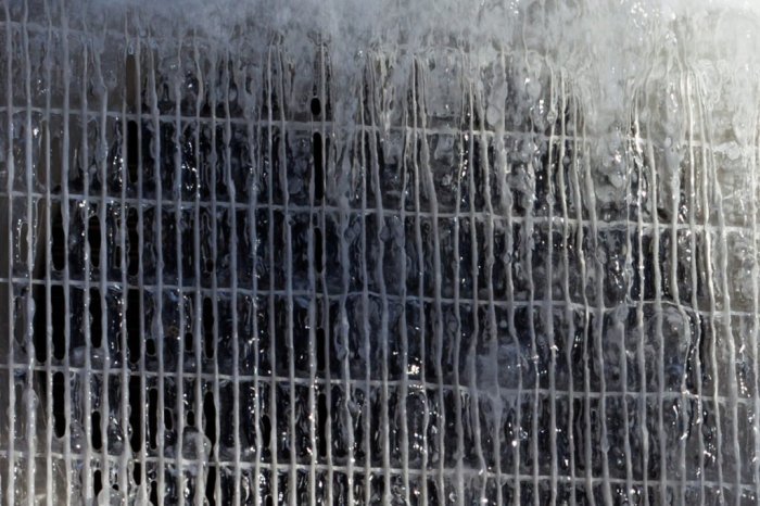 Frost ac coils causes air ice Frost ac coils causes air ice