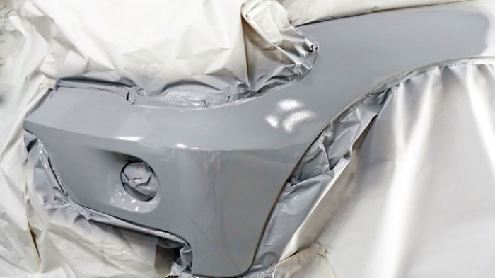 How much to paint a bumper