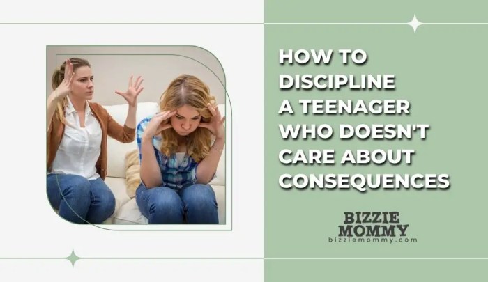Self-discipline Teenagers Ignoring Penalties