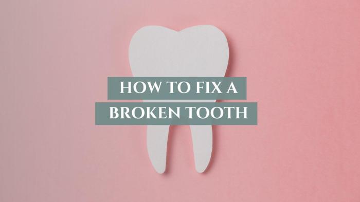How to fix a cracked tooth naturally