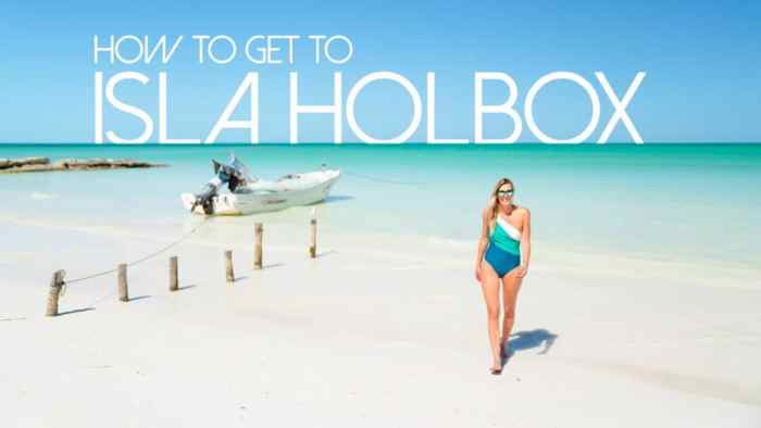 How do you get to isla holbox