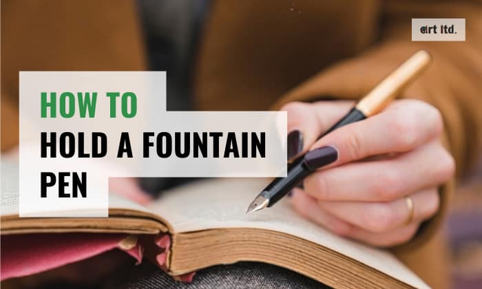 Fountain consider hemmingway holding How to hold a fountain pen