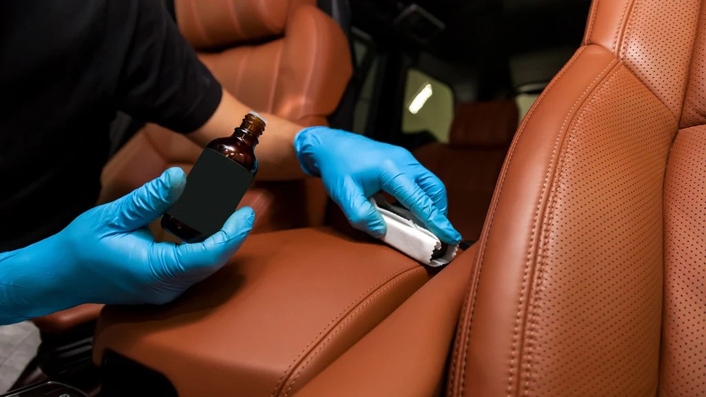How to get paint off leather
