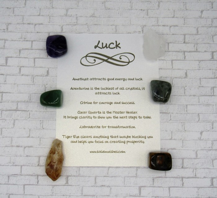 How to enchant a chrystal with luck