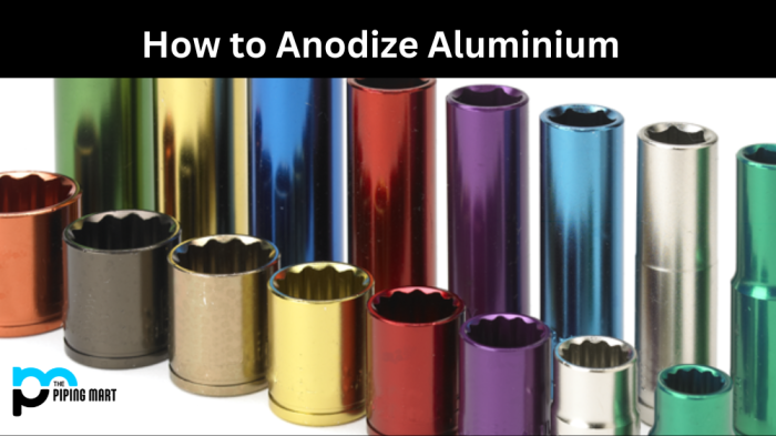 How to remove anodizing