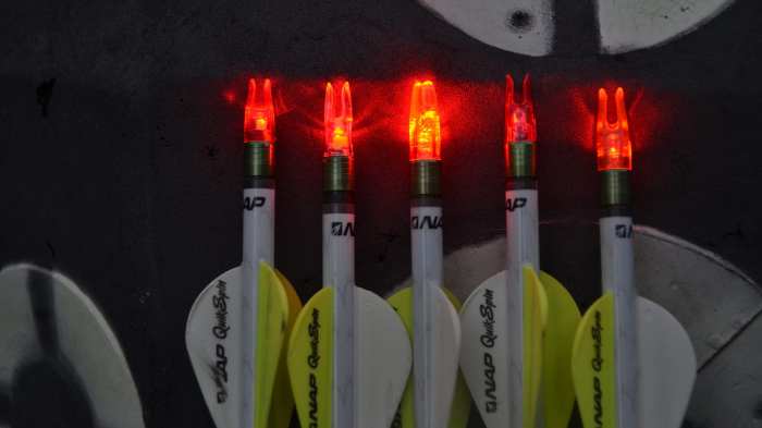 How to turn off lighted nocks