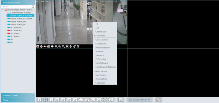 How to view video nvms on vplayer 4