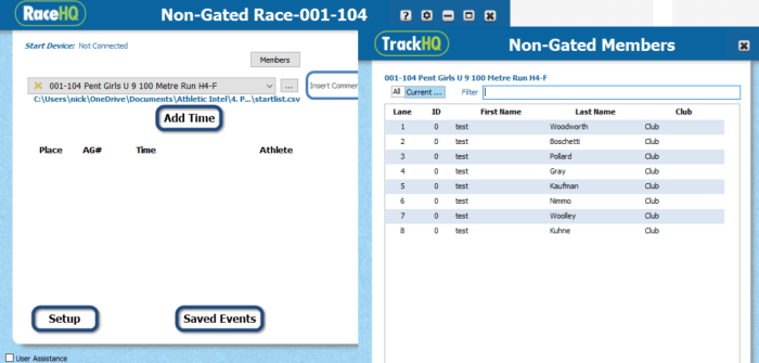 Run Intra-Squad Meets in Meet Supervisor A Information