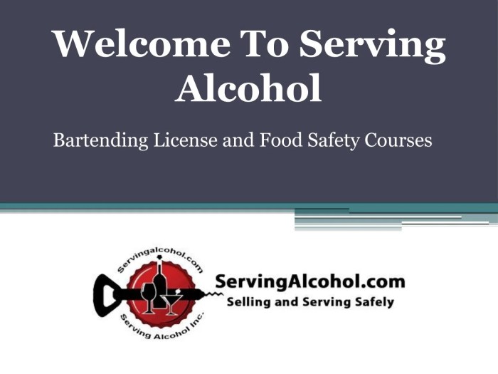 How to obtain a bartending license