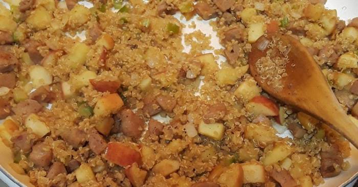 How to add apple top sausage