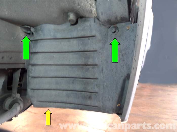 How one can Take away CLS450 Entrance Bumper Cowl Removing