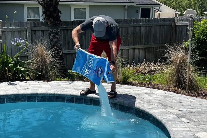 Rework Your Pool Chlorine to Saltwater