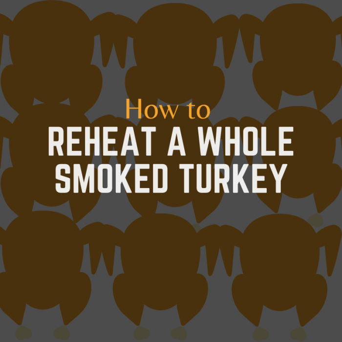 How to heat up smoked turkey